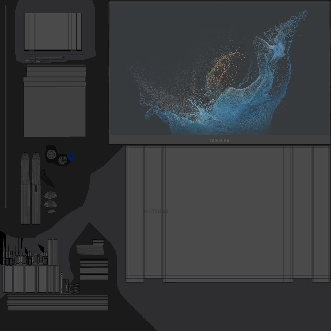 Galaxy Book 2 Pro 360 3D Model – Realistic Laptop Asset, Blender, FBX - View 11