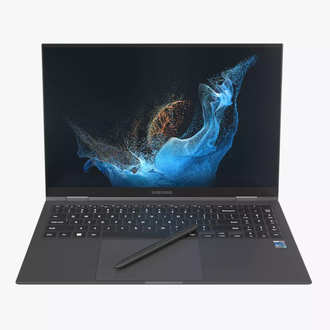 Galaxy Book 2 Pro 360 3D Model – Realistic Laptop Asset, Blender, FBX - View 2