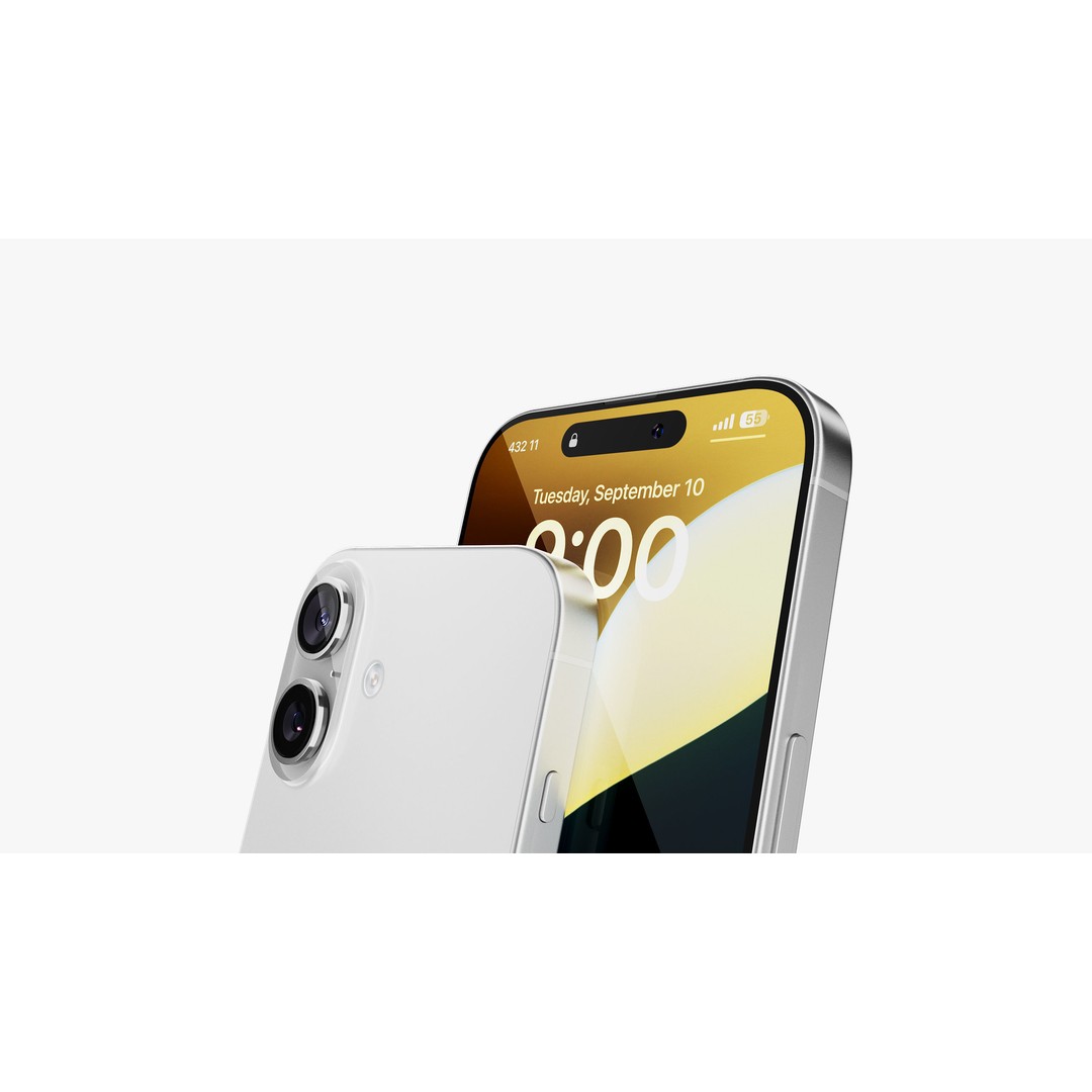 Apple iPhone 16 & 16 Plus 3D Model – High Detail PBR Asset, FBX & OBJ - View 12