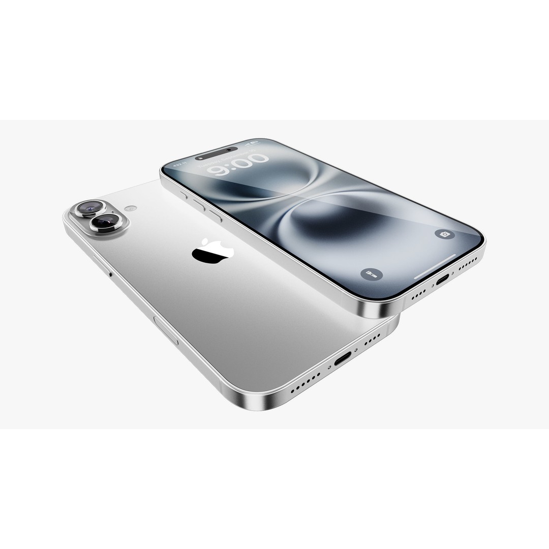 Apple iPhone 16 & 16 Plus 3D Model – High Detail PBR Asset, FBX & OBJ - View 25