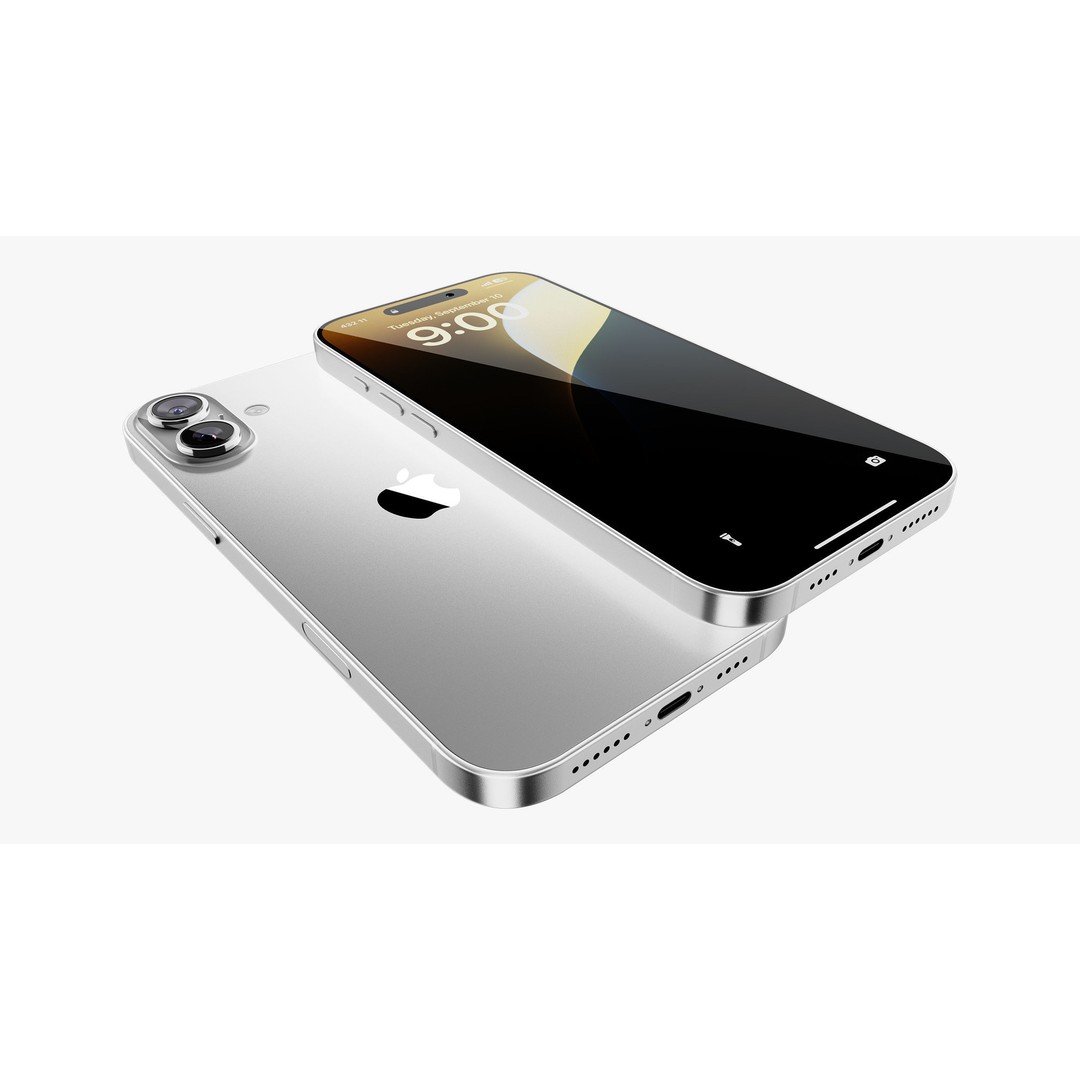 Apple iPhone 16 & 16 Plus 3D Model – High Detail PBR Asset, FBX & OBJ - View 33