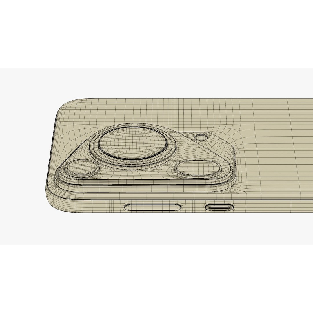 Huawei Pura 70 Ultra Green 3D Model – Low Poly Game Asset, FBX, PBR - View 19