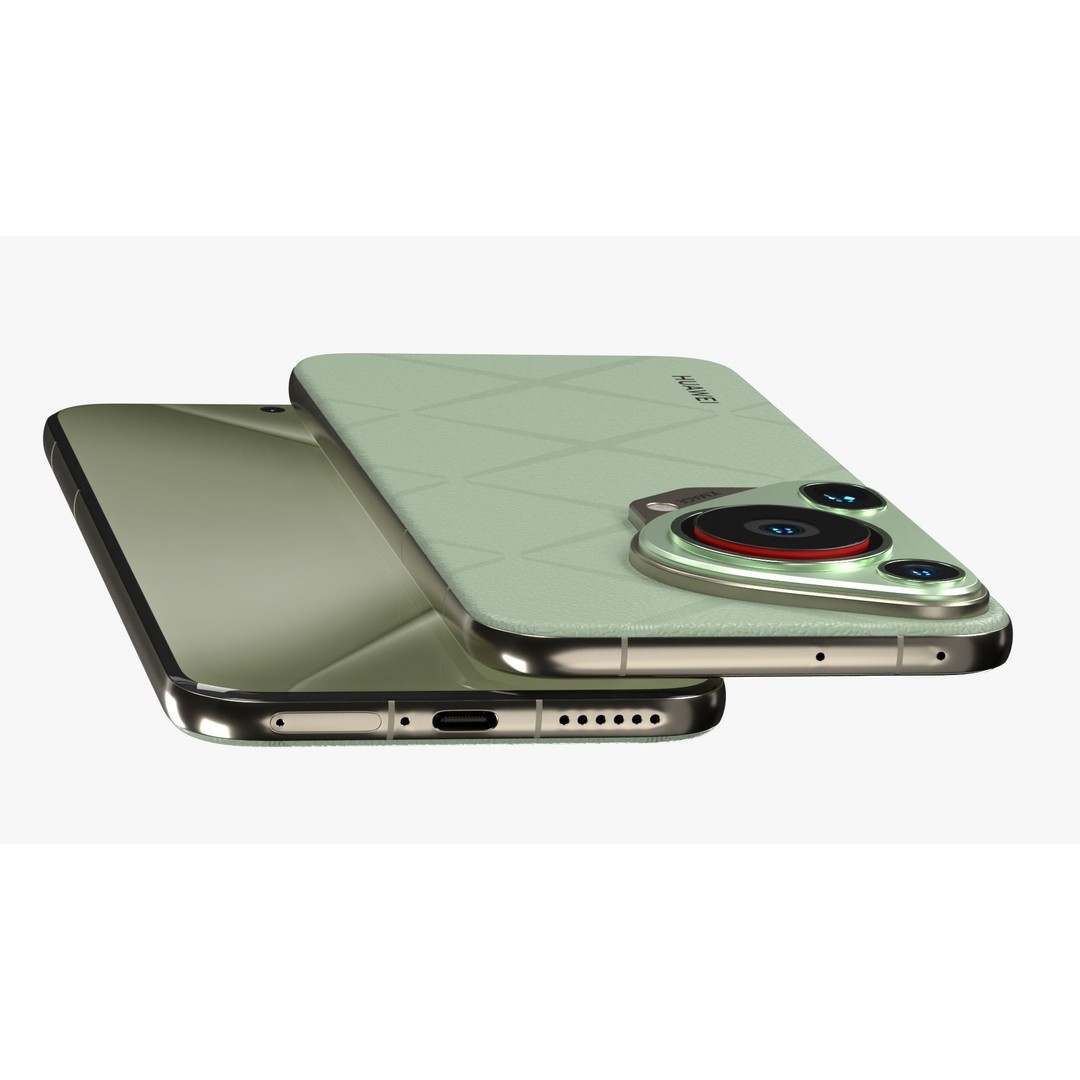 Huawei Pura 70 Ultra Green 3D Model – Low Poly Game Asset, FBX, PBR - View 8