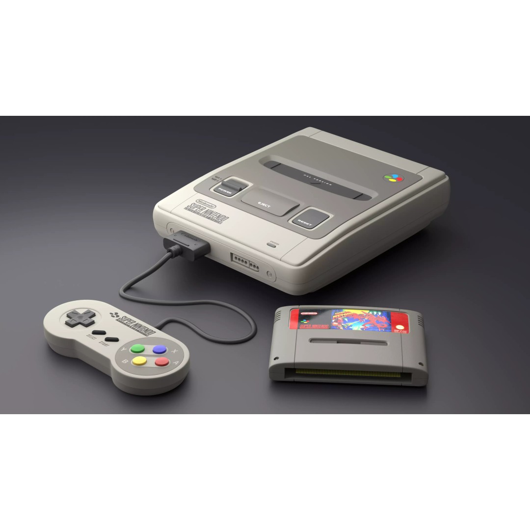 SNES Super Nintendo 3D Model – Low Poly Game Asset, FBX, PBR Textures - View 2