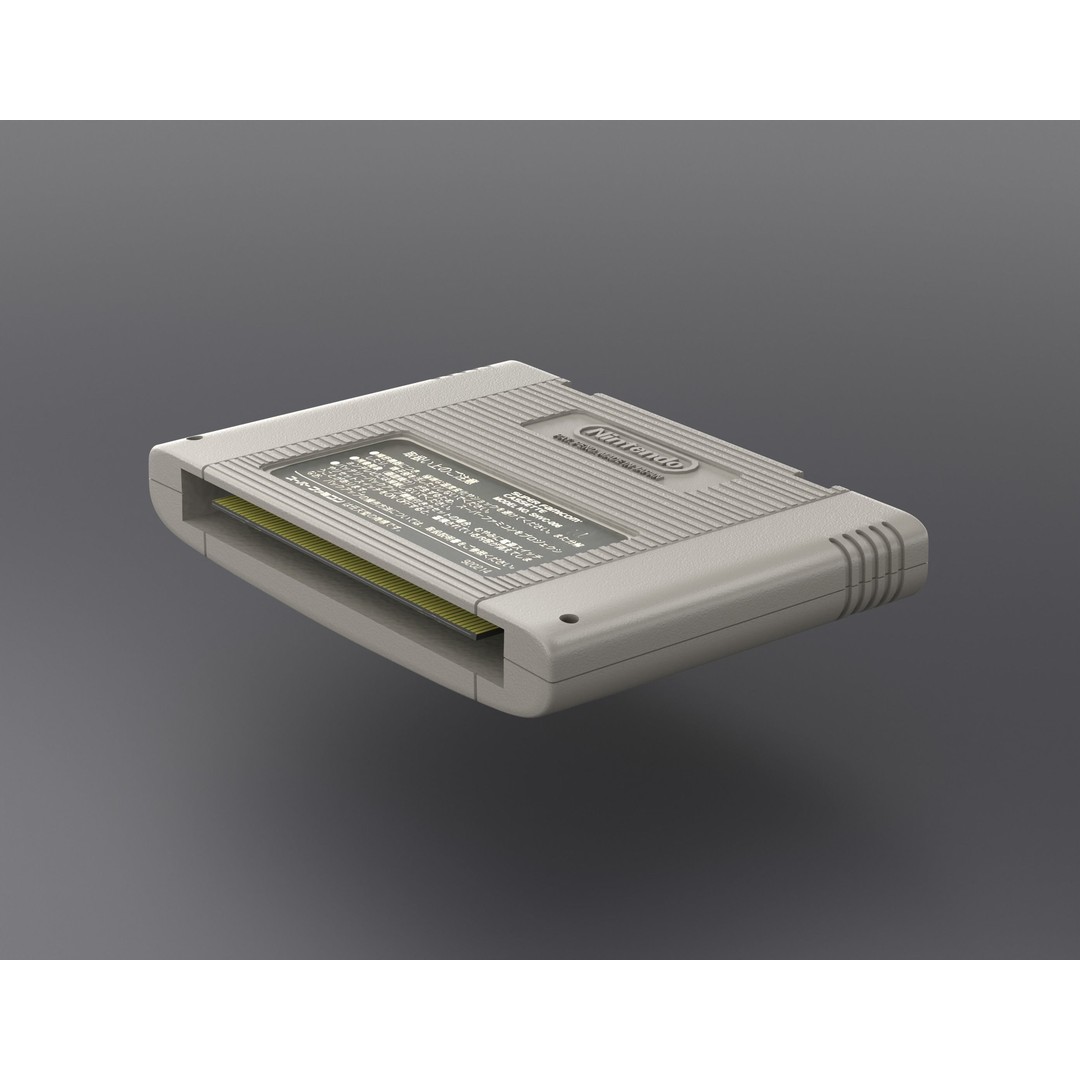 SNES Super Nintendo 3D Model – Low Poly Game Asset, FBX, PBR Textures - View 37