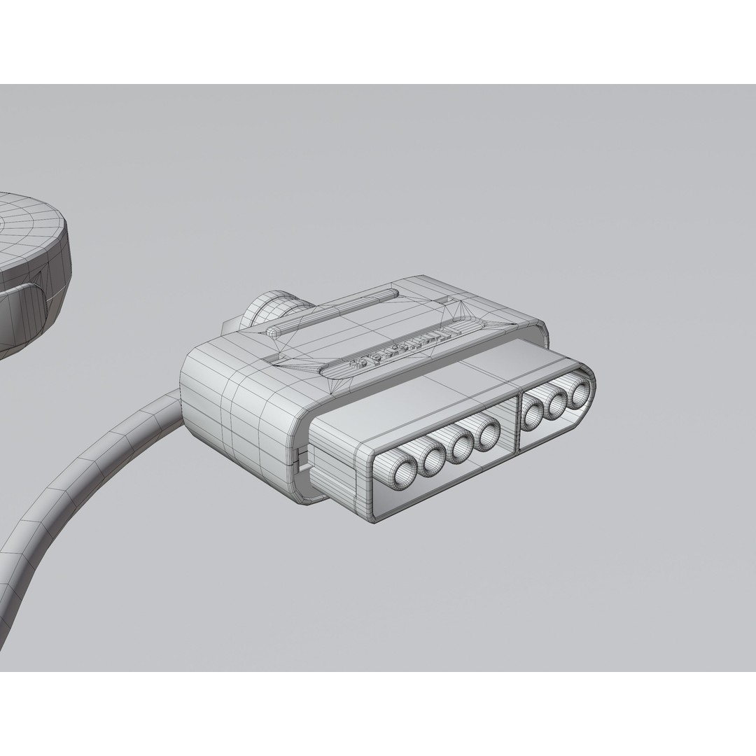 SNES Super Nintendo 3D Model – Low Poly Game Asset, FBX, PBR Textures - View 55