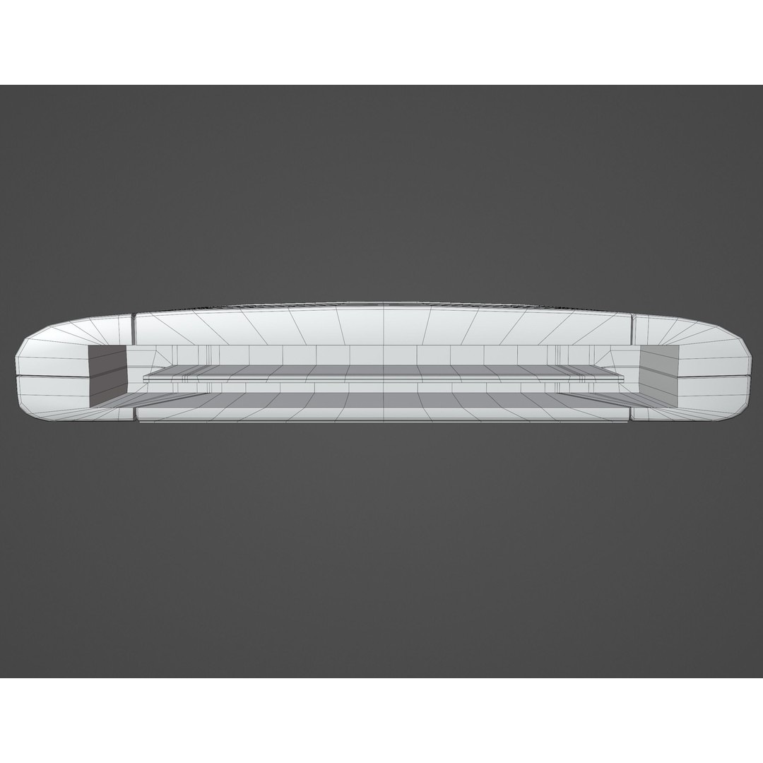 SNES Super Nintendo 3D Model – Low Poly Game Asset, FBX, PBR Textures - View 60