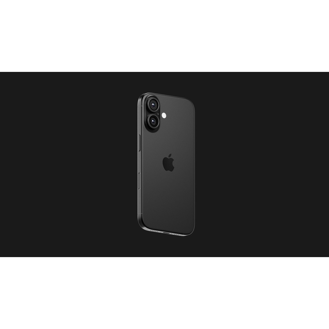 Apple iPhone 16 3D Model – High Quality, 5 Colors, Blender & C4D - View 12