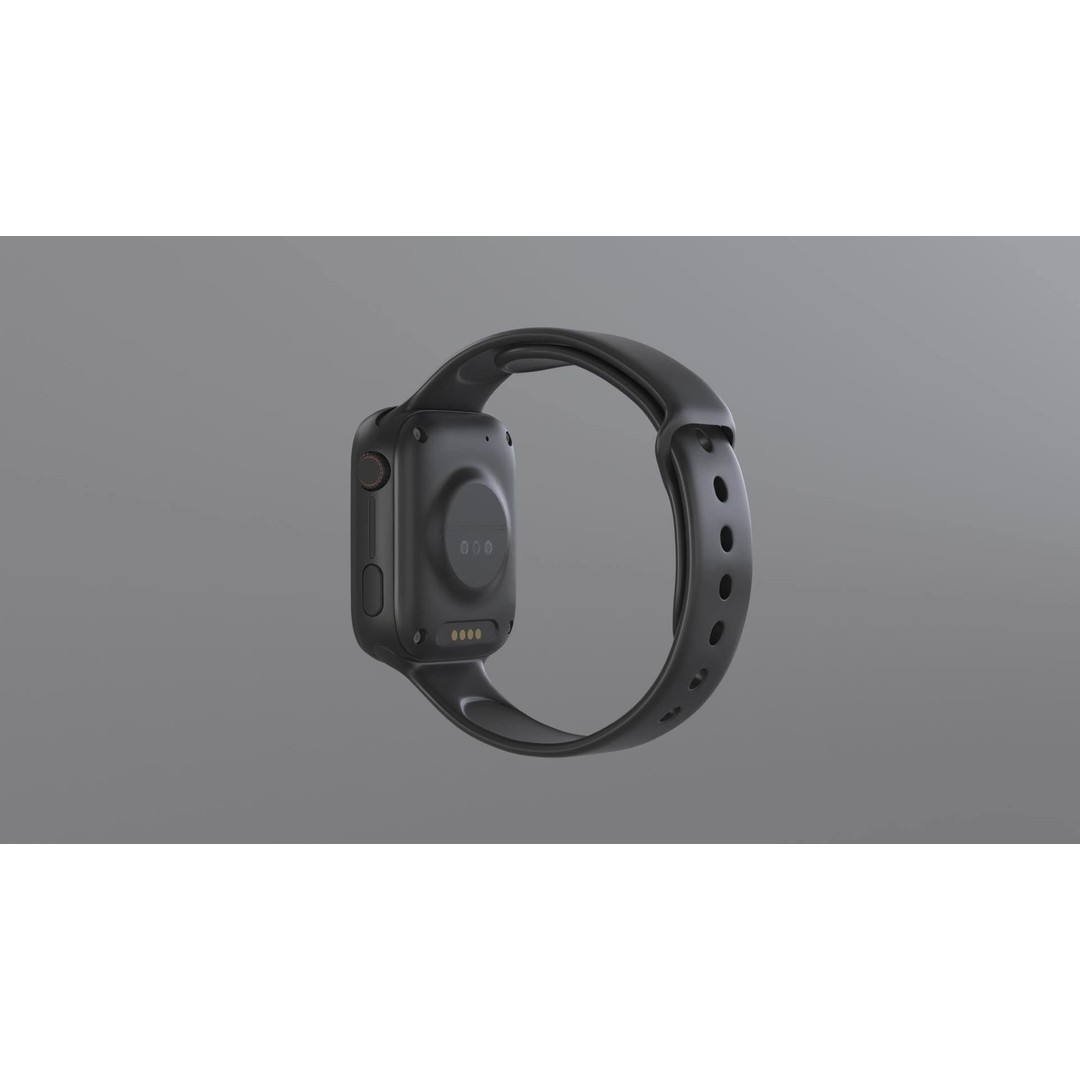 Smart Watch 3D Model – High-Quality Realistic Design, FBX, OBJ - View 3