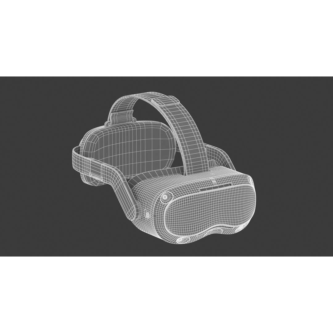 HTC Vive Focus 3 Headset 3D Model – Realistic PBR Game Asset, FBX/OBJ - View 20