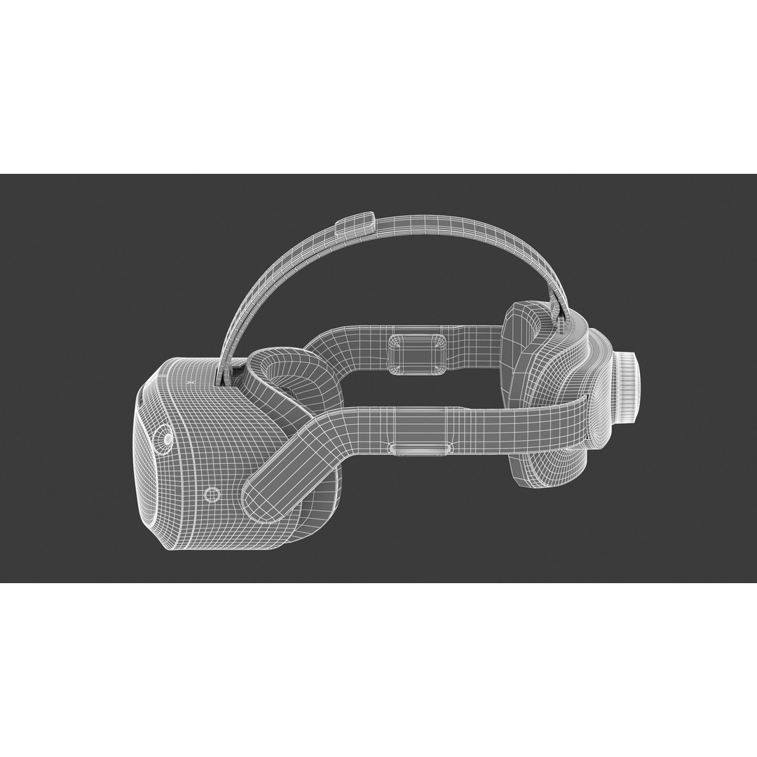 HTC Vive Focus 3 Headset 3D Model – Realistic PBR Game Asset, FBX/OBJ - View 25