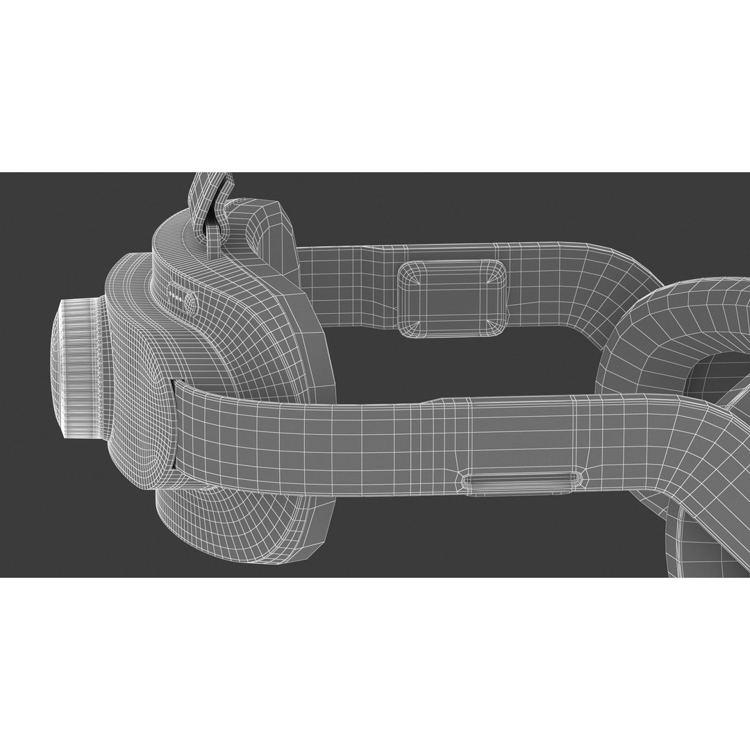 HTC Vive Focus 3 Headset 3D Model – Realistic PBR Game Asset, FBX/OBJ - View 32