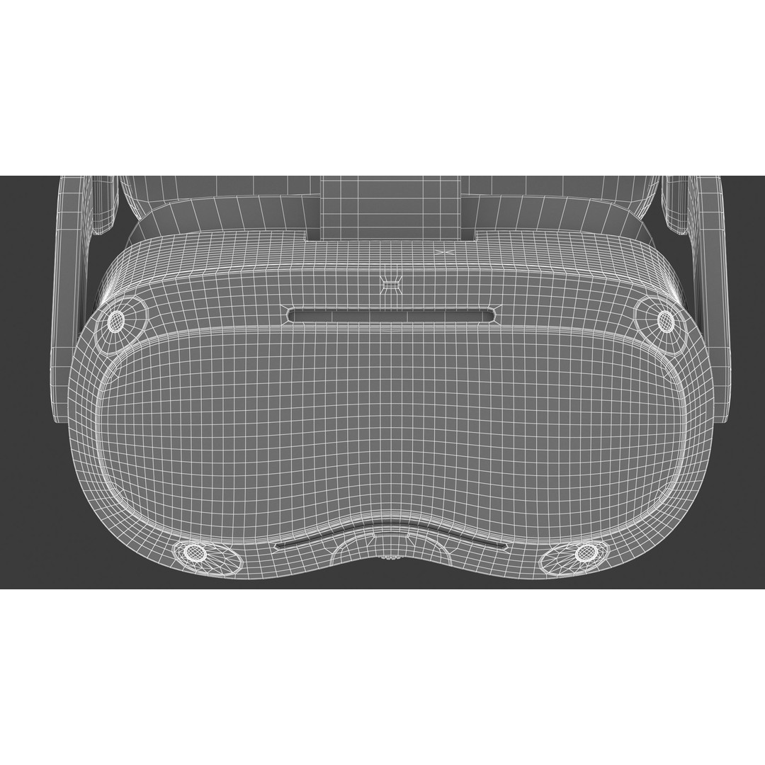 HTC Vive Focus 3 Headset 3D Model – Realistic PBR Game Asset, FBX/OBJ - View 34