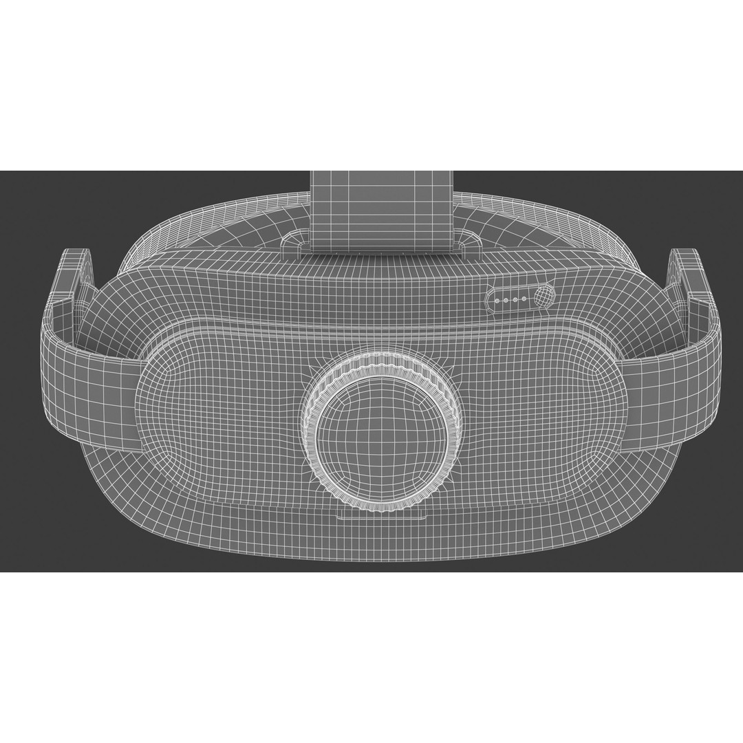 HTC Vive Focus 3 Headset 3D Model – Realistic PBR Game Asset, FBX/OBJ - View 37