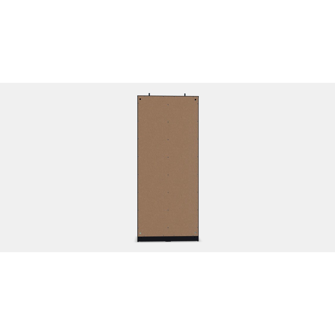 BRIMNES Glass-Door Cabinet 3D Model – Modern Furniture Asset, FBX - View 15