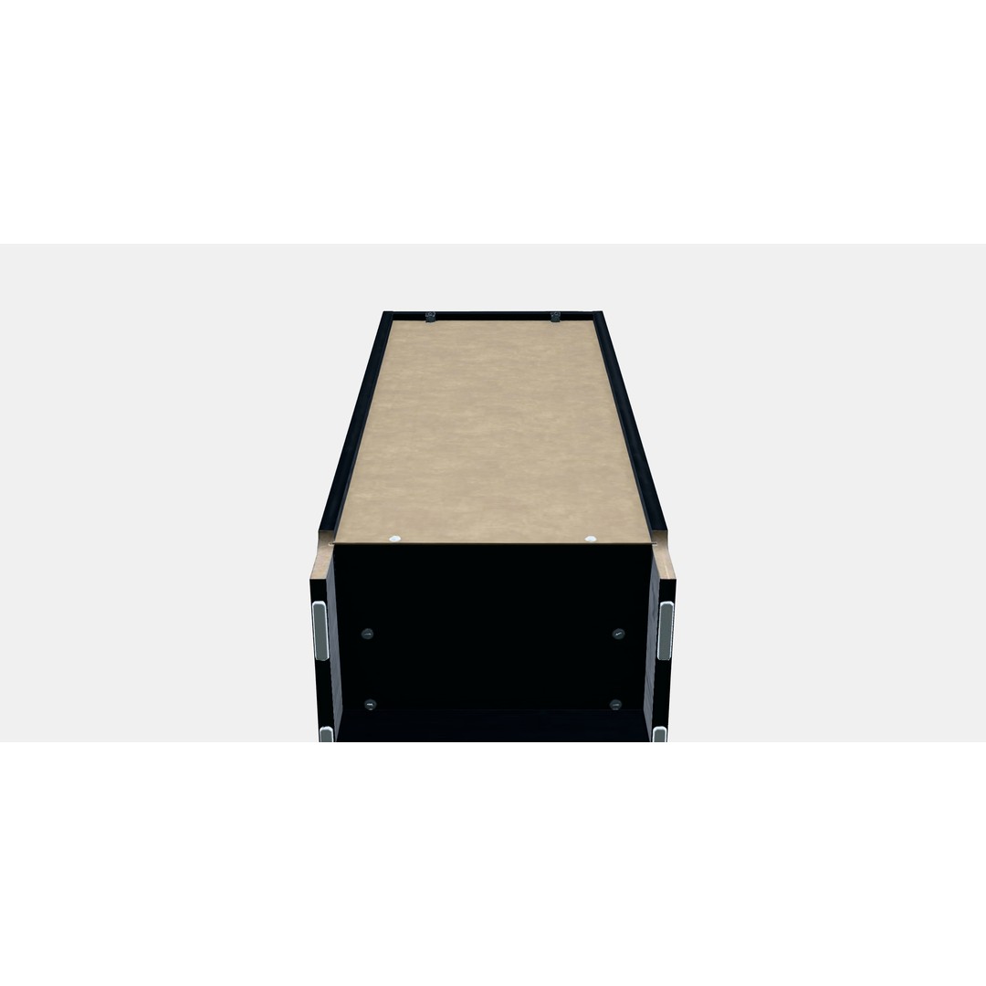 BILLY Bookcase 3D Model – Low Poly Furniture Asset, FBX - View 12