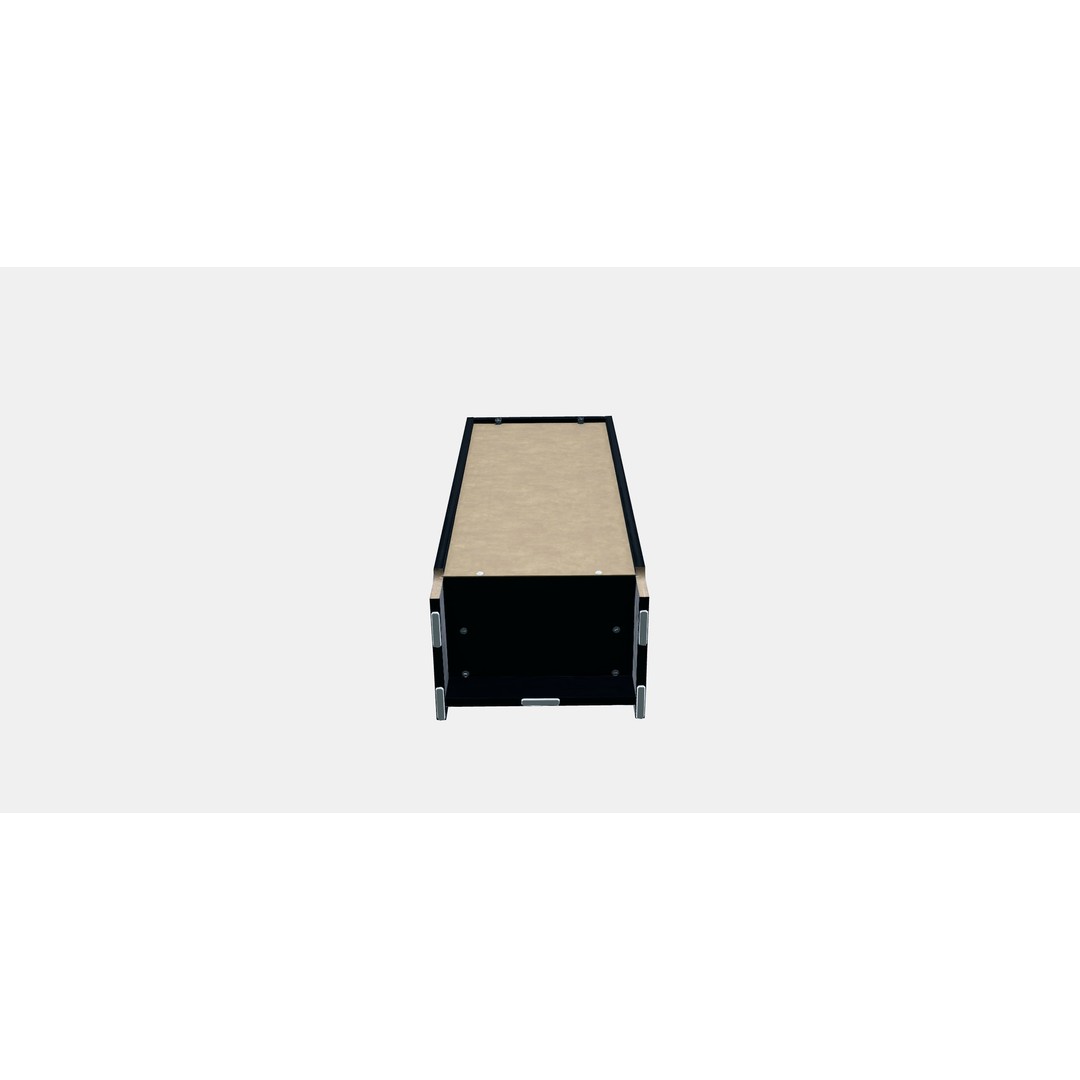 BILLY Bookcase 3D Model – Low Poly Furniture Asset, FBX - View 8