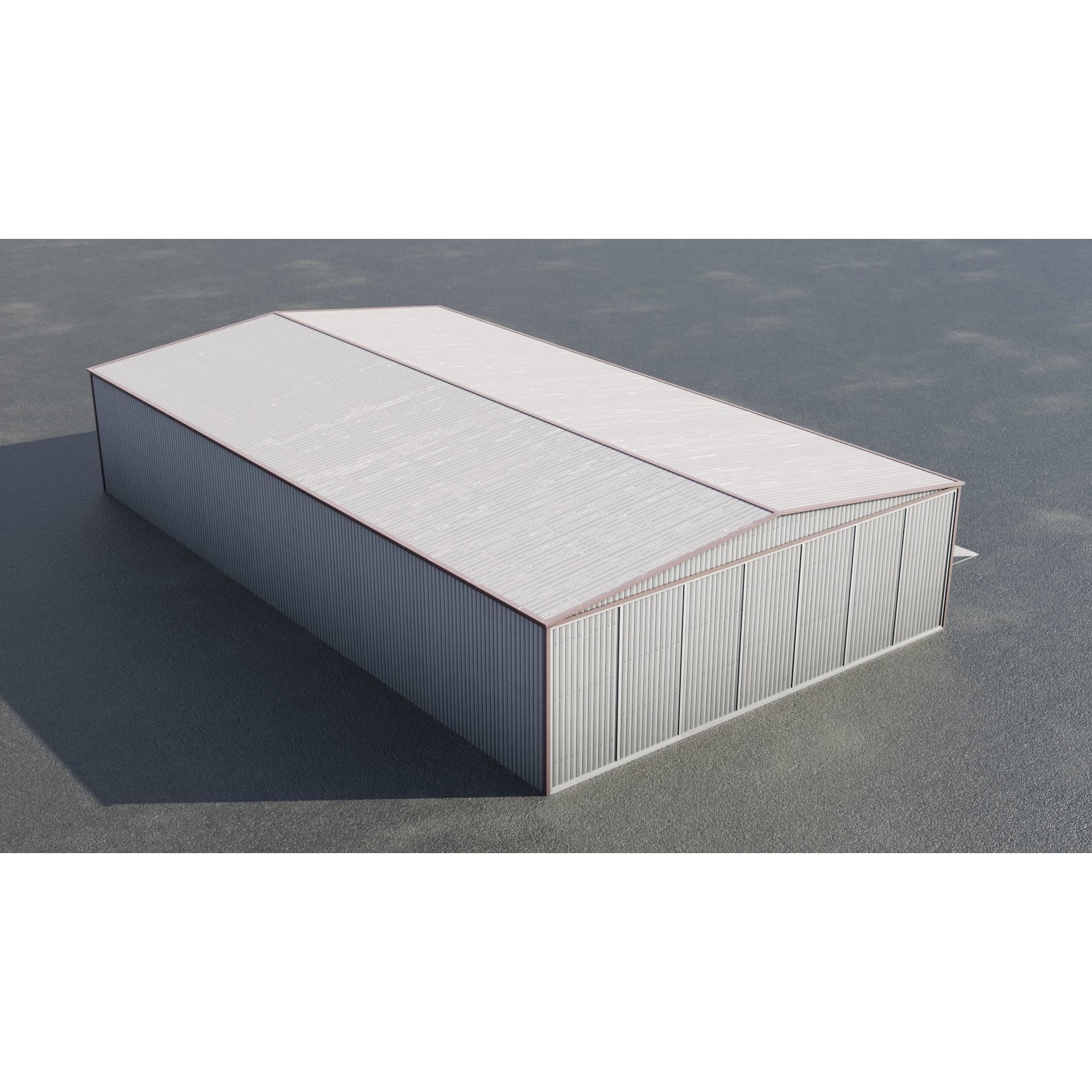 Airfield Hangar Collection - Low-Poly Game-Ready 3D Model - View 15