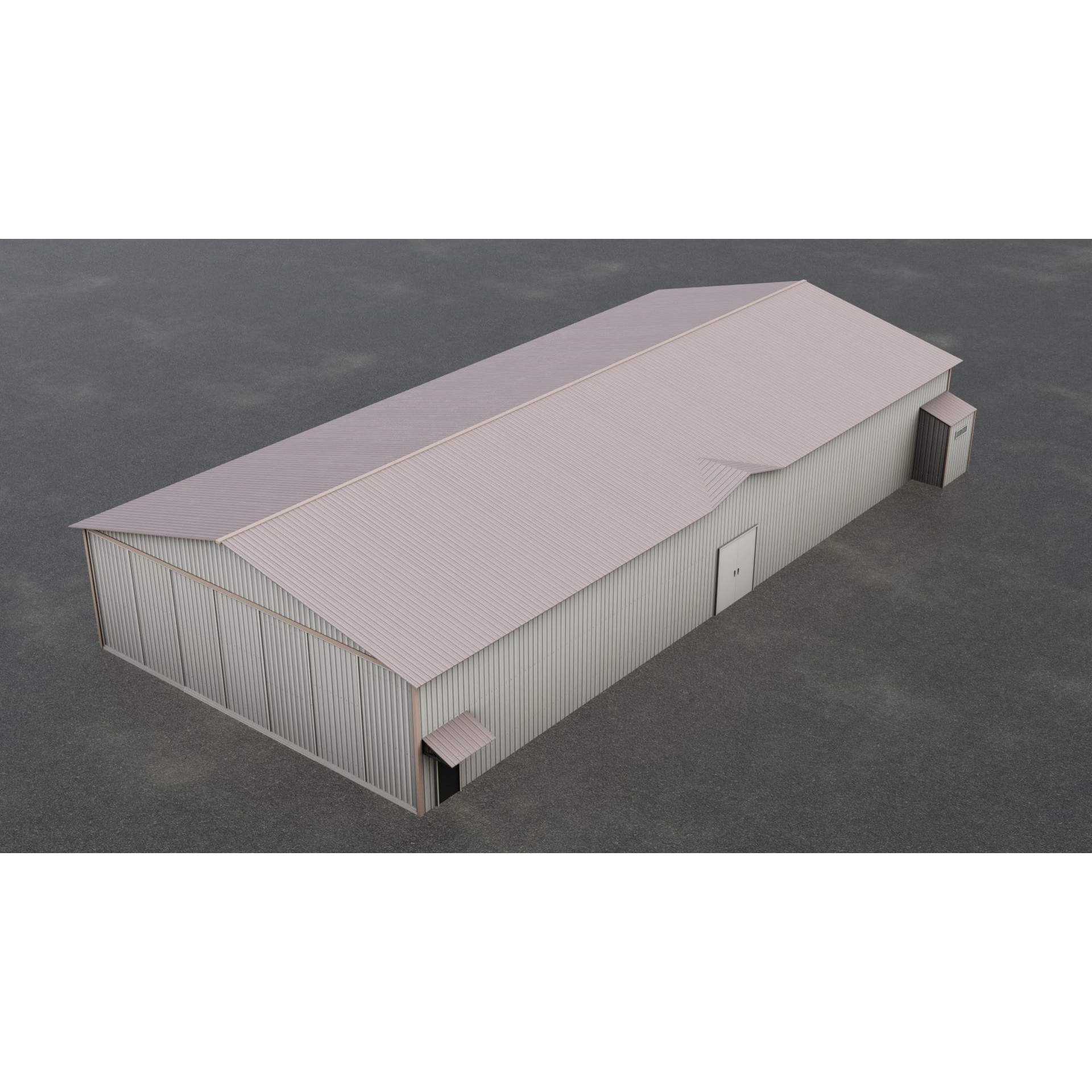 Airfield Hangar Collection - Low-Poly Game-Ready 3D Model - View 18