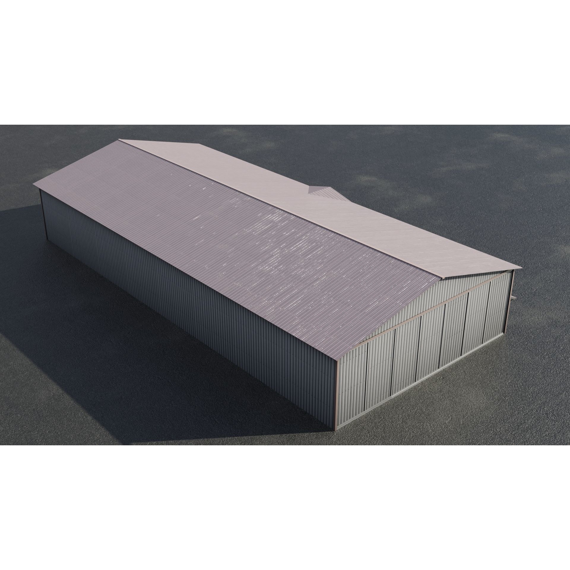 Airfield Hangar Collection - Low-Poly Game-Ready 3D Model - View 19