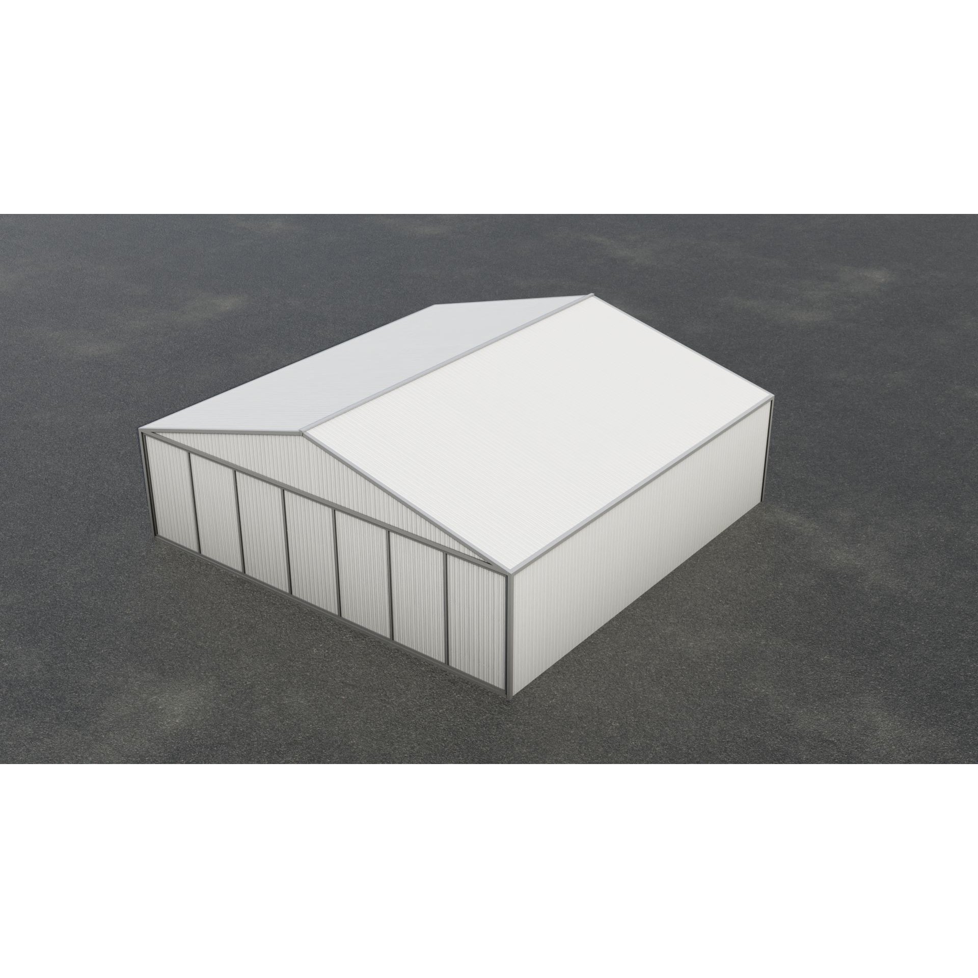Airfield Hangar Collection - Low-Poly Game-Ready 3D Model - View 24