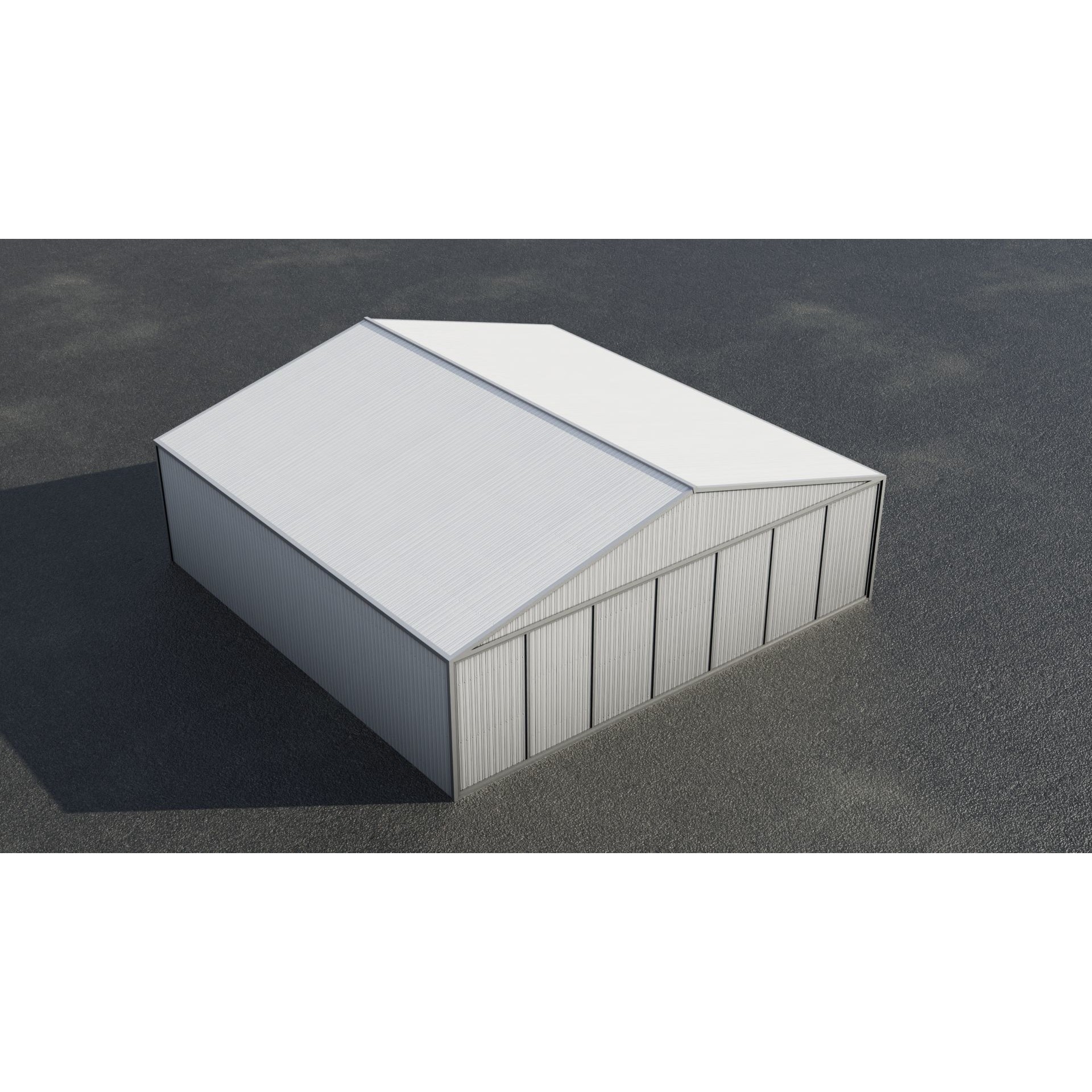 Airfield Hangar Collection - Low-Poly Game-Ready 3D Model - View 25