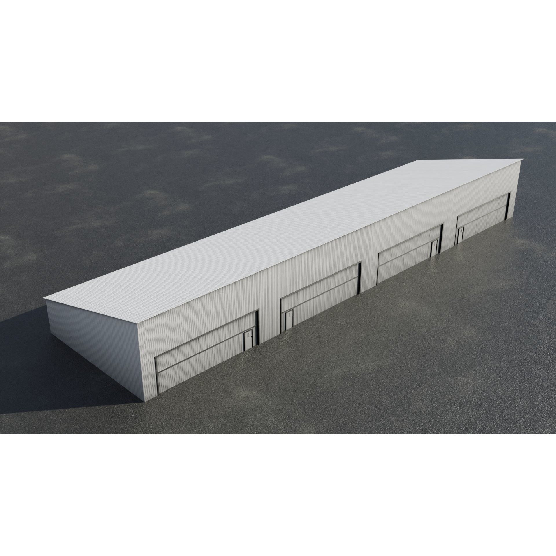 Airfield Hangar Collection - Low-Poly Game-Ready 3D Model - View 27