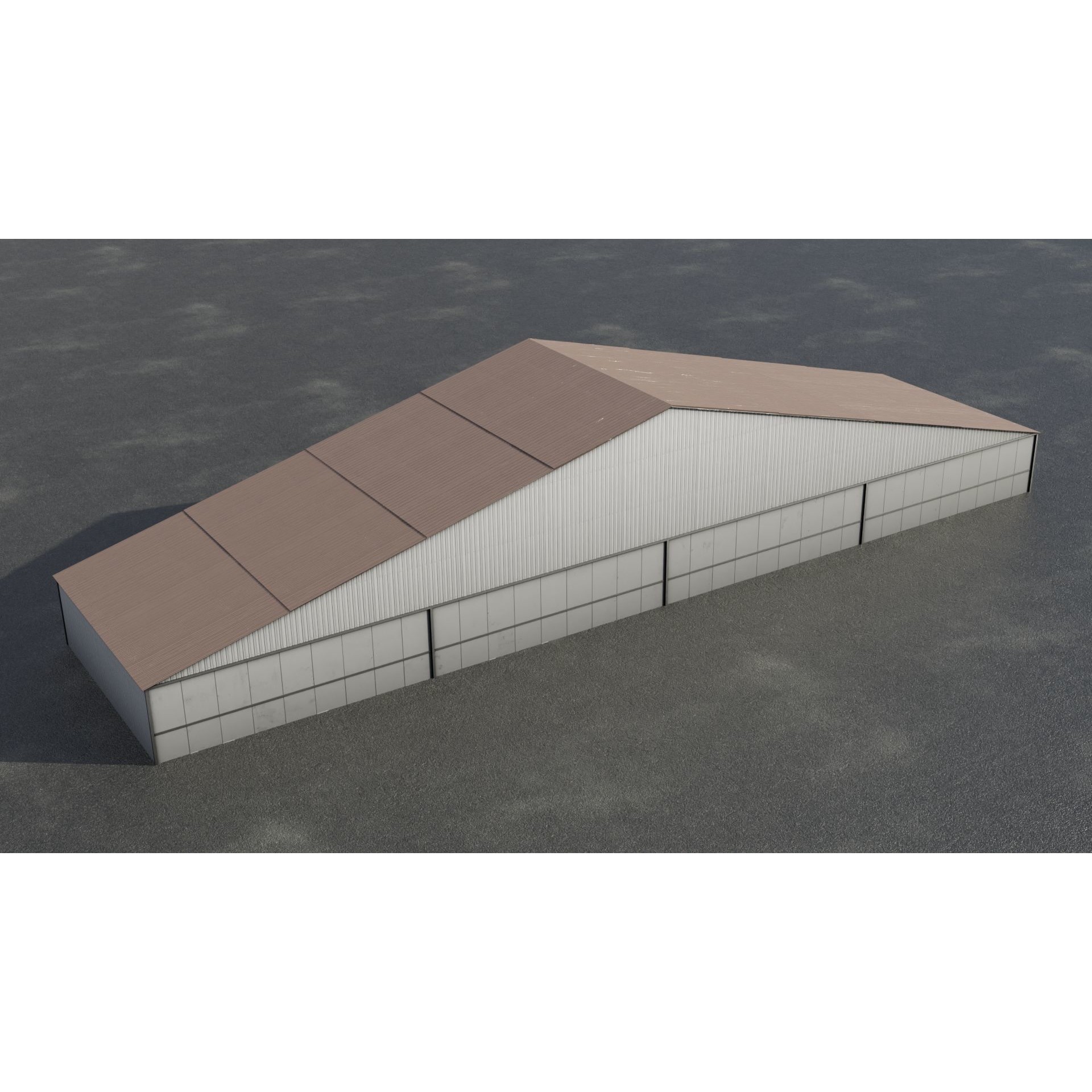 Airfield Hangar Collection - Low-Poly Game-Ready 3D Model - View 31