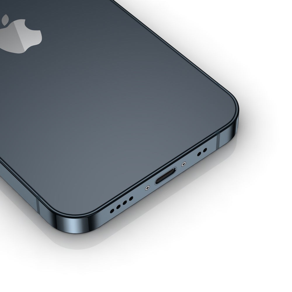 Apple iPhone 13 Mini 3D Model – Low Poly Game Asset, FBX, OBJ - View 14