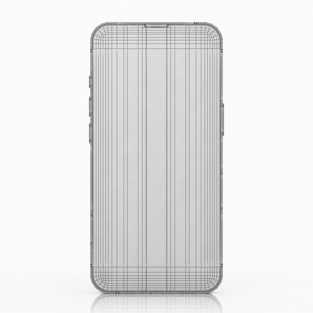 Apple iPhone 13 Mini 3D Model – Low Poly Game Asset, FBX, OBJ - View 16