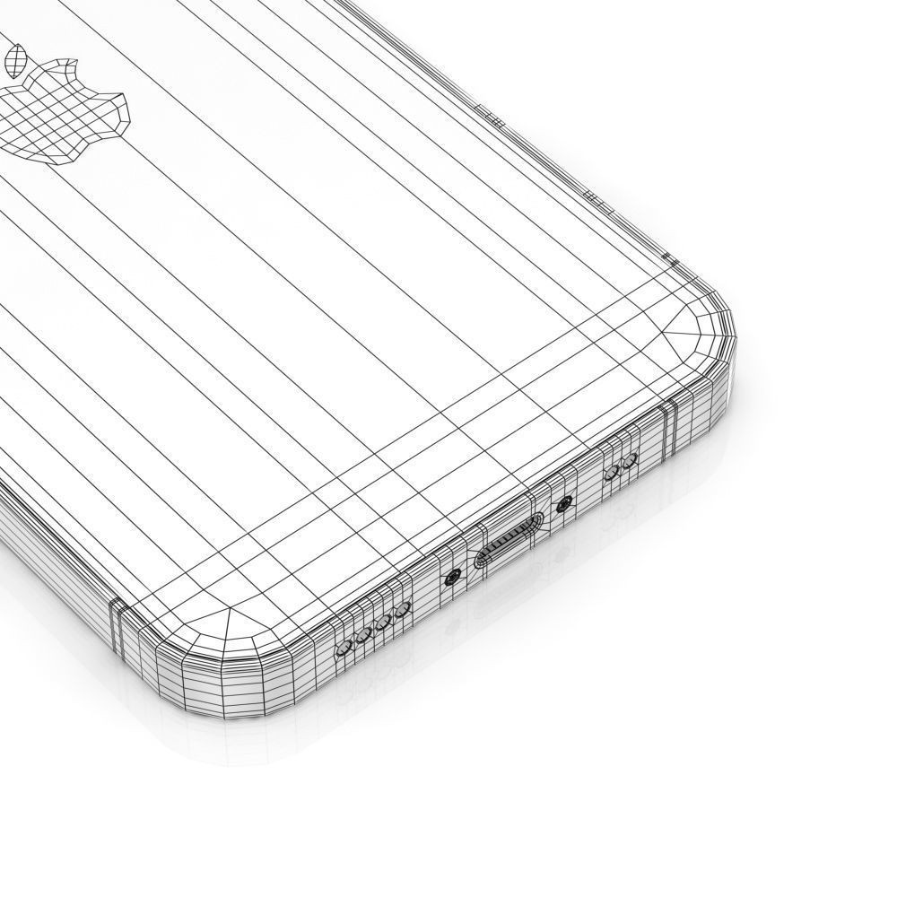 Apple iPhone 13 Mini 3D Model – Low Poly Game Asset, FBX, OBJ - View 27