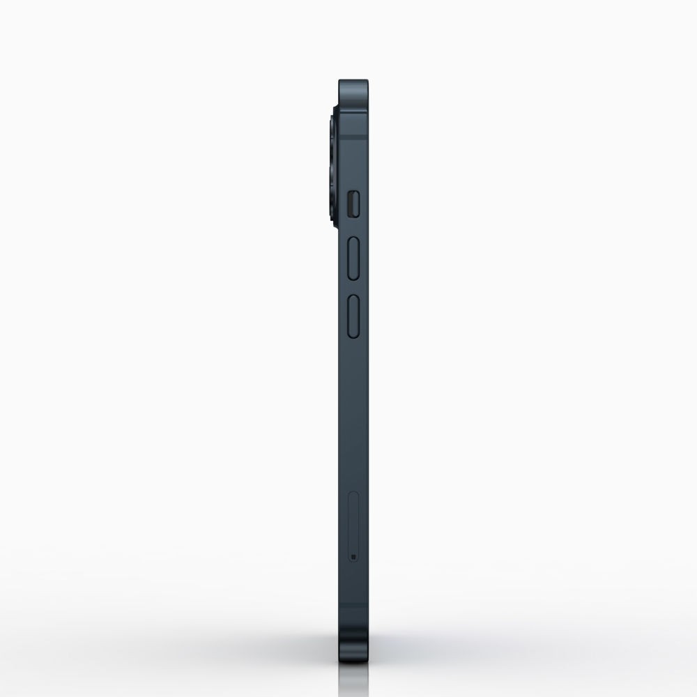Apple iPhone 13 Mini 3D Model – Low Poly Game Asset, FBX, OBJ - View 5