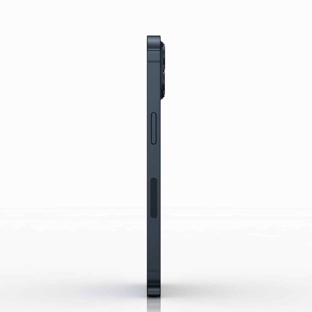 Apple iPhone 13 Mini 3D Model – Low Poly Game Asset, FBX, OBJ - View 6