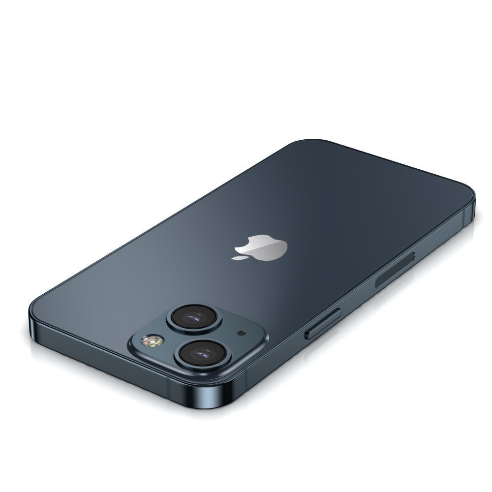 Apple iPhone 13 Mini 3D Model – Low Poly Game Asset, FBX, OBJ - View 9