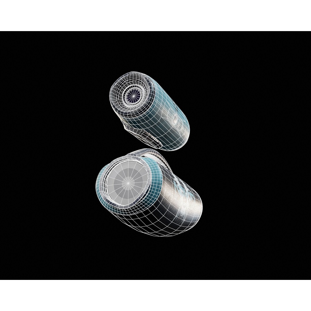 Sci-Fi Nova Hand Held Speakers 3D Model – Low Poly PBR Game Asset, FBX - View 20