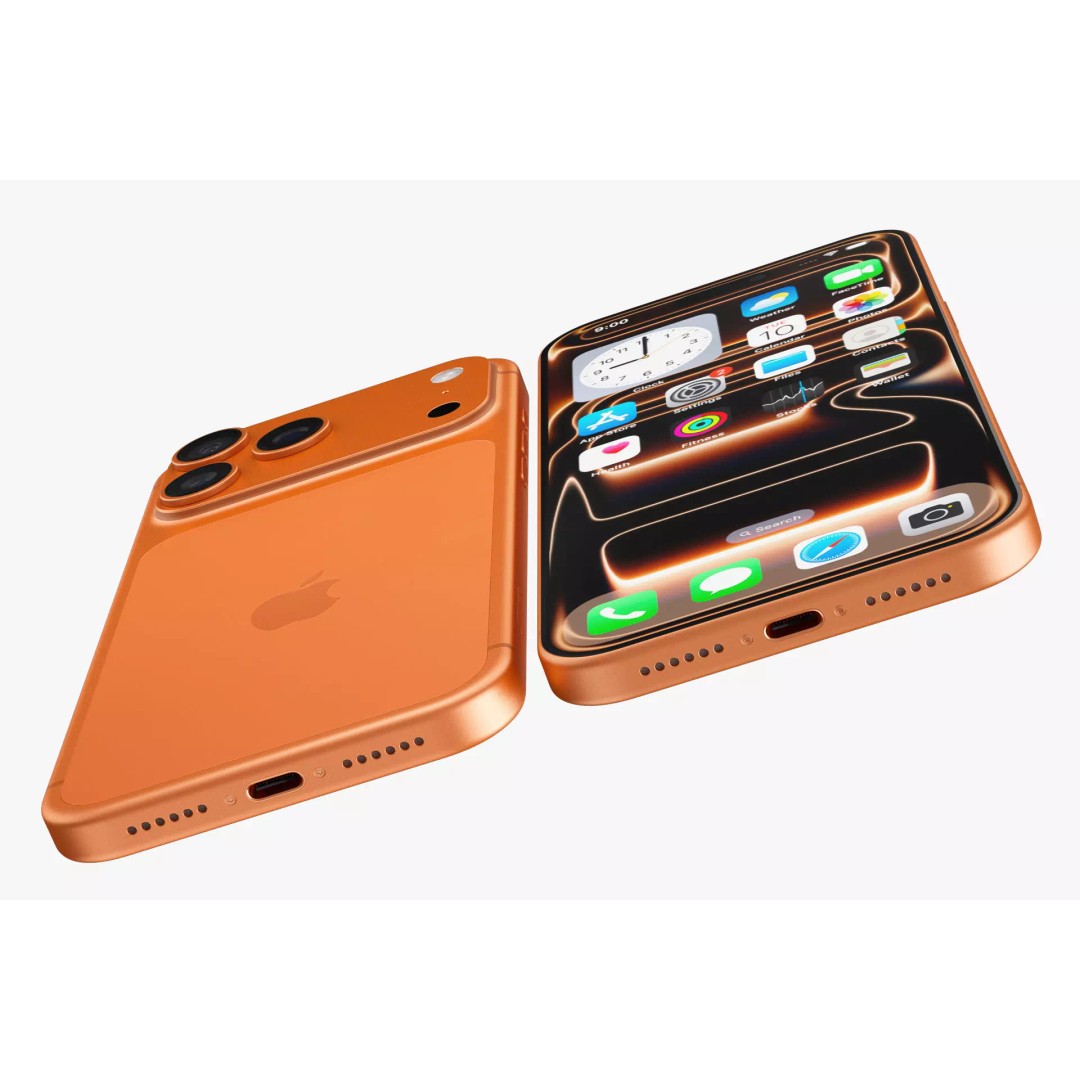 Apple iPhone 17 Pro Max 3D Model – Realistic PBR Asset, FBX, OBJ - View 10