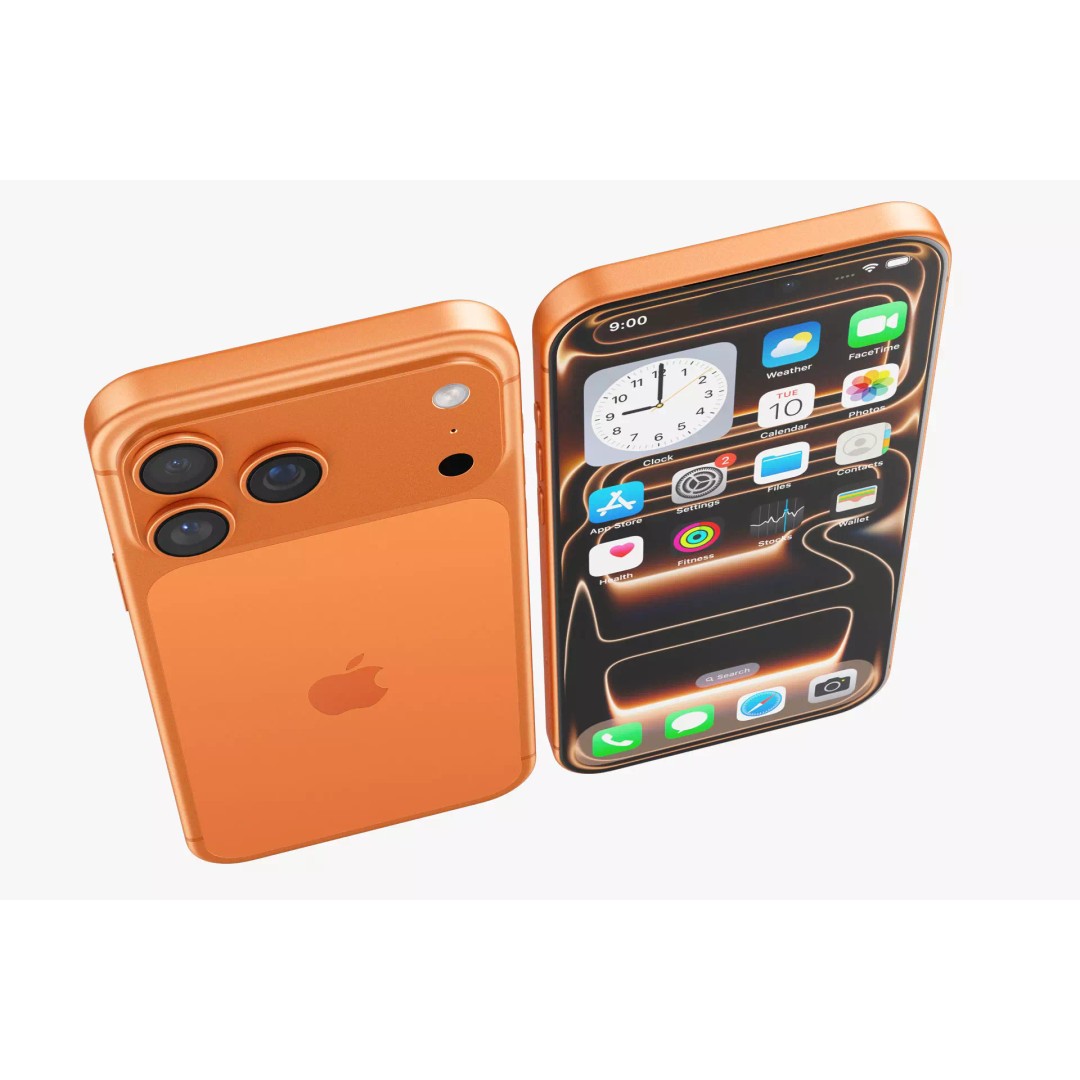 Apple iPhone 17 Pro Max 3D Model – Realistic PBR Asset, FBX, OBJ - View 13