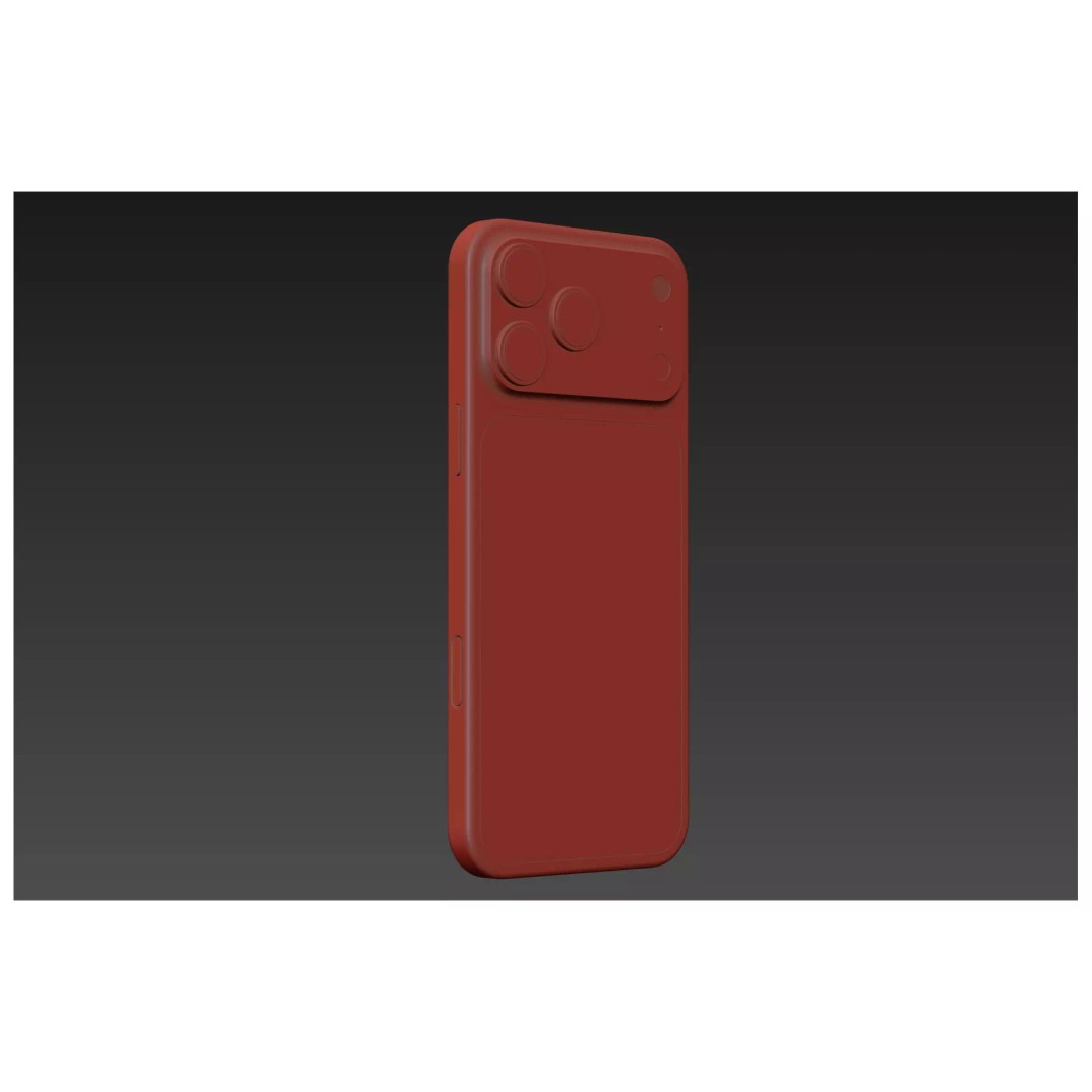 Apple iPhone 17 Pro Max 3D Model – Realistic PBR Asset, FBX, OBJ - View 21
