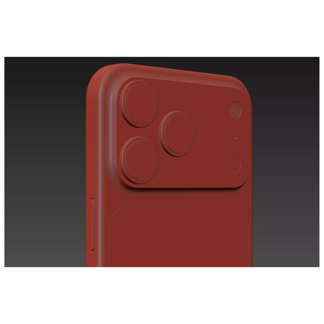 Apple iPhone 17 Pro Max 3D Model – Realistic PBR Asset, FBX, OBJ - View 22