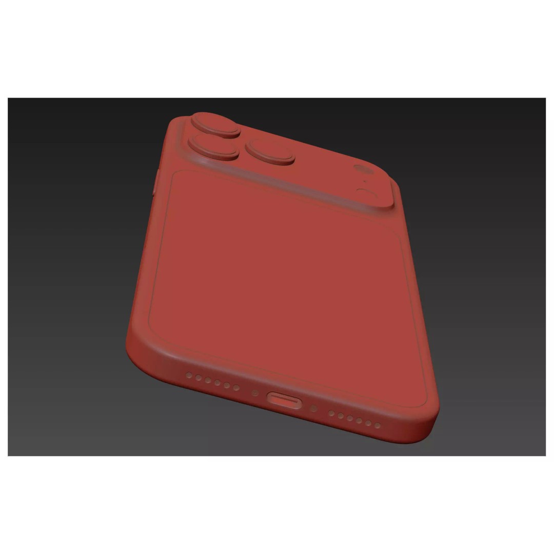Apple iPhone 17 Pro Max 3D Model – Realistic PBR Asset, FBX, OBJ - View 23