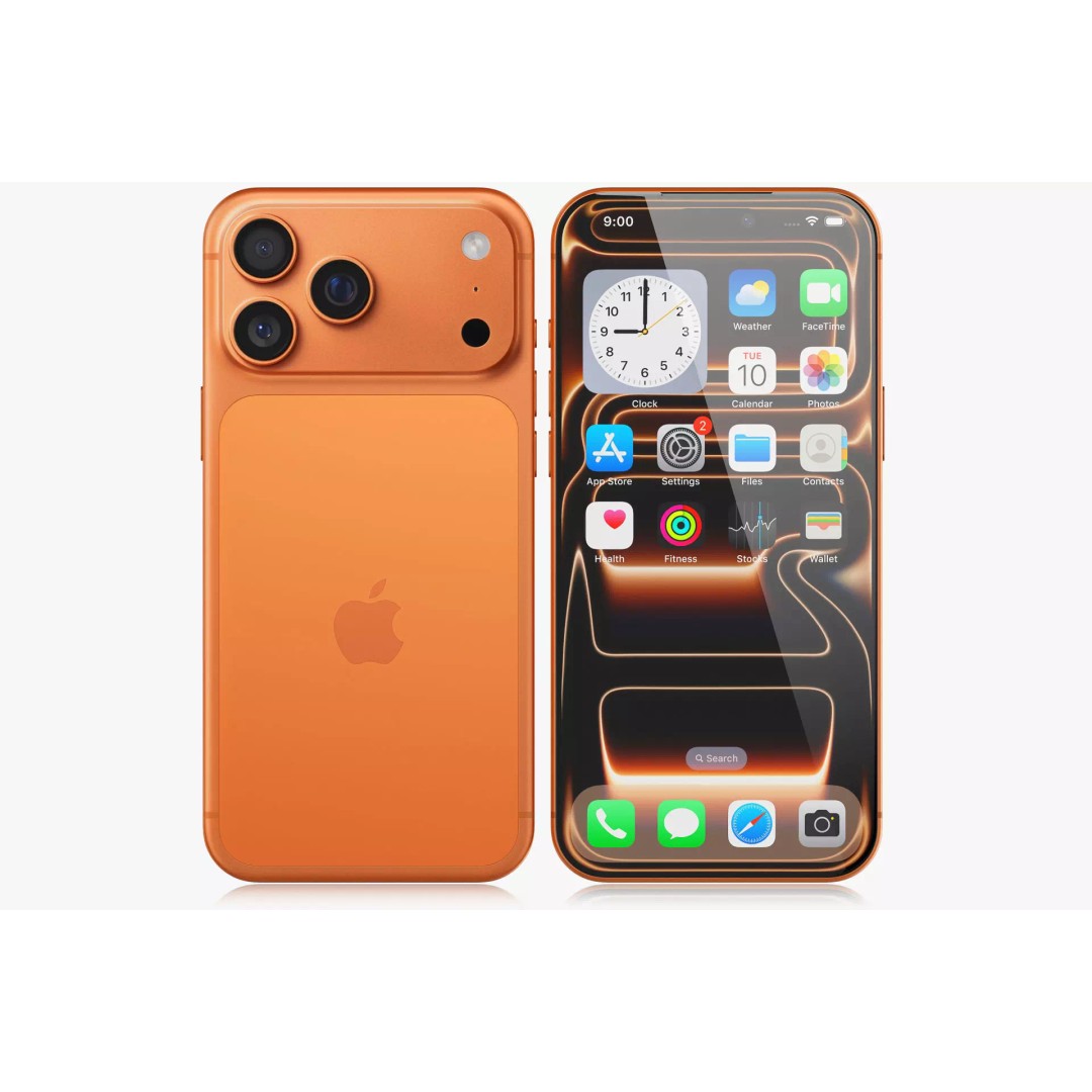 Apple iPhone 17 Pro Max 3D Model – Realistic PBR Asset, FBX, OBJ - View 4
