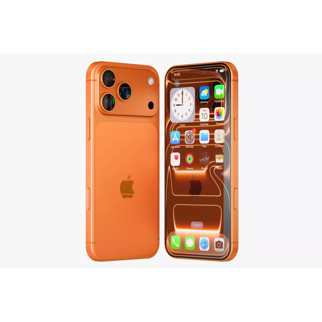 Apple iPhone 17 Pro Max 3D Model – Realistic PBR Asset, FBX, OBJ - View 8