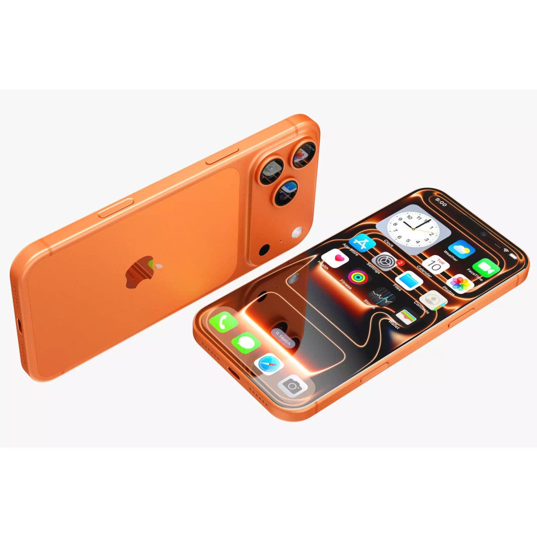 Apple iPhone 17 Pro Max 3D Model – Realistic PBR Asset, FBX, OBJ - View 9