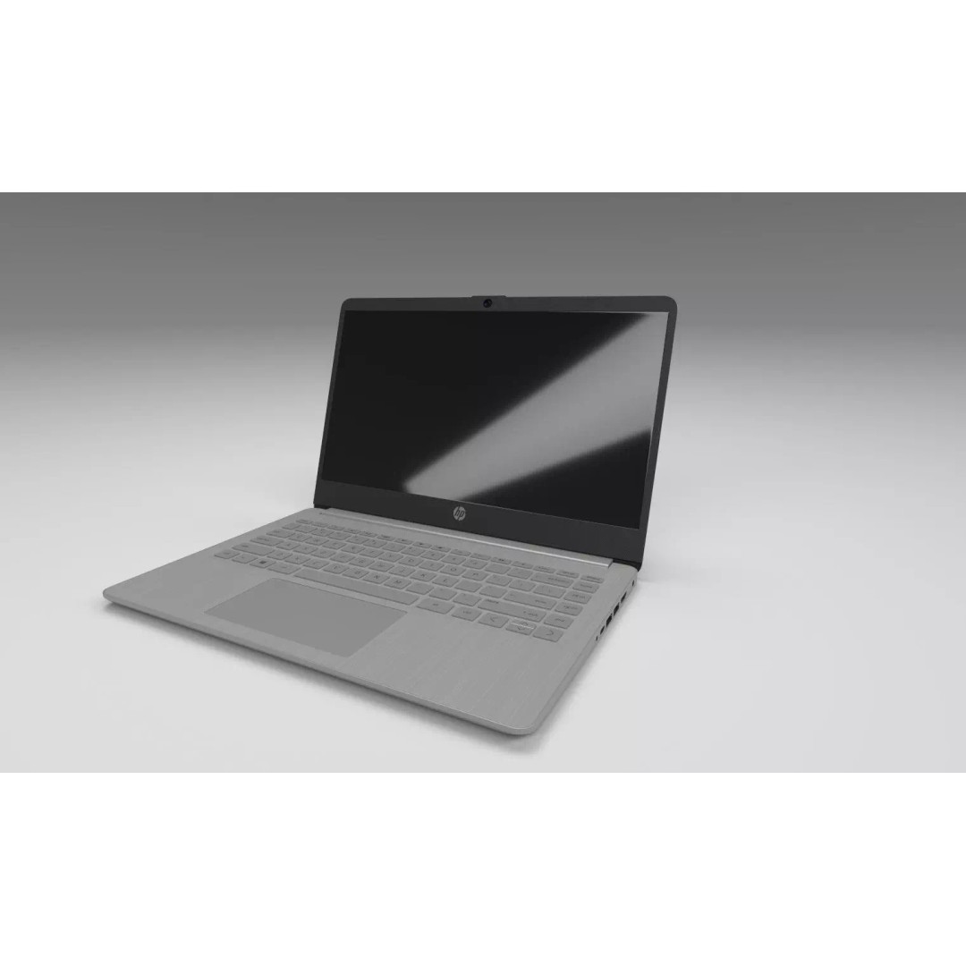 HP Laptop 3D Model – Realistic Low-Poly Design for Animation - View 14