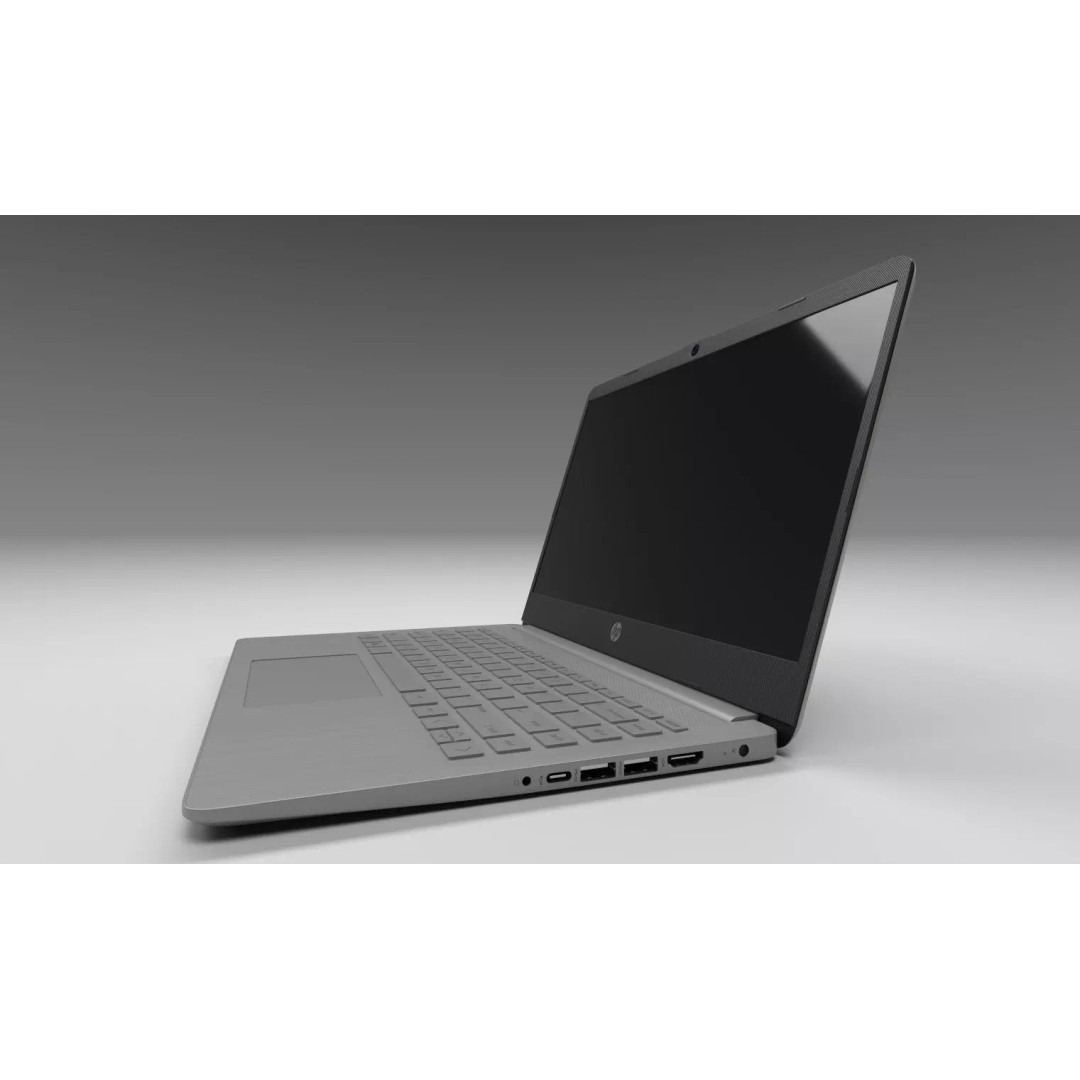 HP Laptop 3D Model – Realistic Low-Poly Design for Animation - View 6