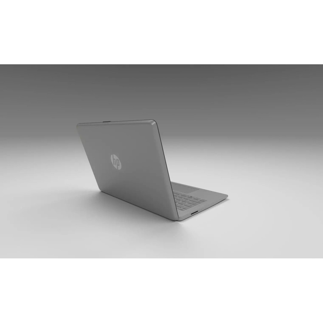 HP Laptop 3D Model – Realistic Low-Poly Design for Animation - View 8