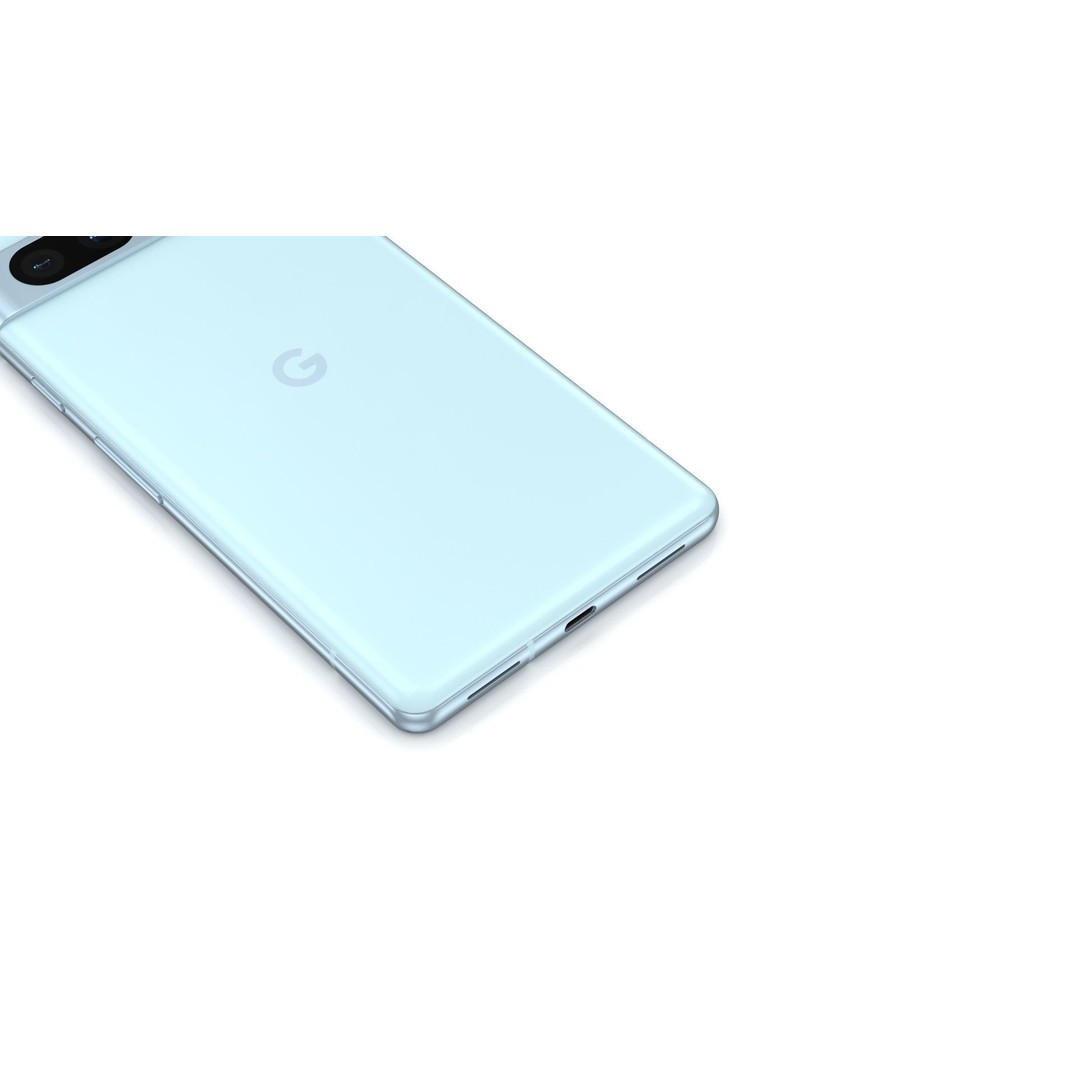 Google Pixel 7a Sea 3D Model – Low Poly Phone Asset, FBX, OBJ - View 14