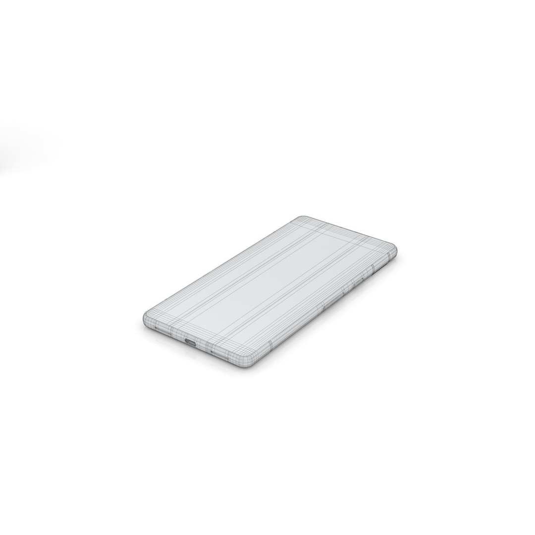 Google Pixel 7a Sea 3D Model – Low Poly Phone Asset, FBX, OBJ - View 23