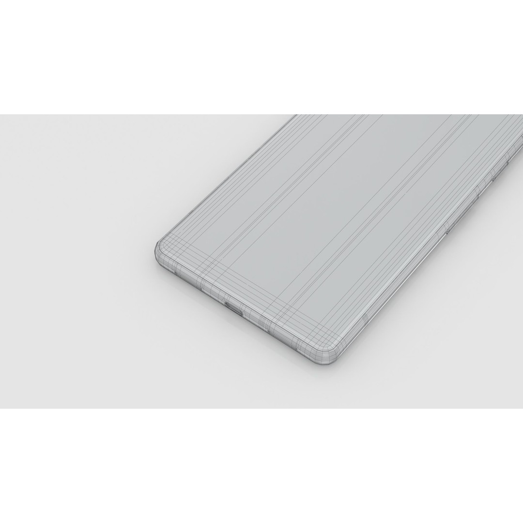 Google Pixel 7a Sea 3D Model – Low Poly Phone Asset, FBX, OBJ - View 24