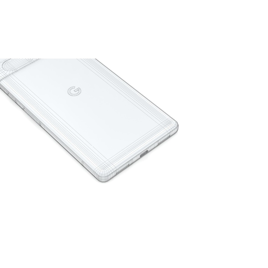 Google Pixel 7a Sea 3D Model – Low Poly Phone Asset, FBX, OBJ - View 27